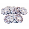 Planetary Hybrid Diamond Resin Polishing Pads 75mm 200# Grit